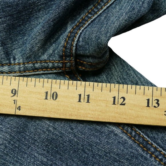 Ariat Rebar Men's M4 Low Rise Boot Blue Denim Jeans Size 34 / 34 - Picture 9 of 14